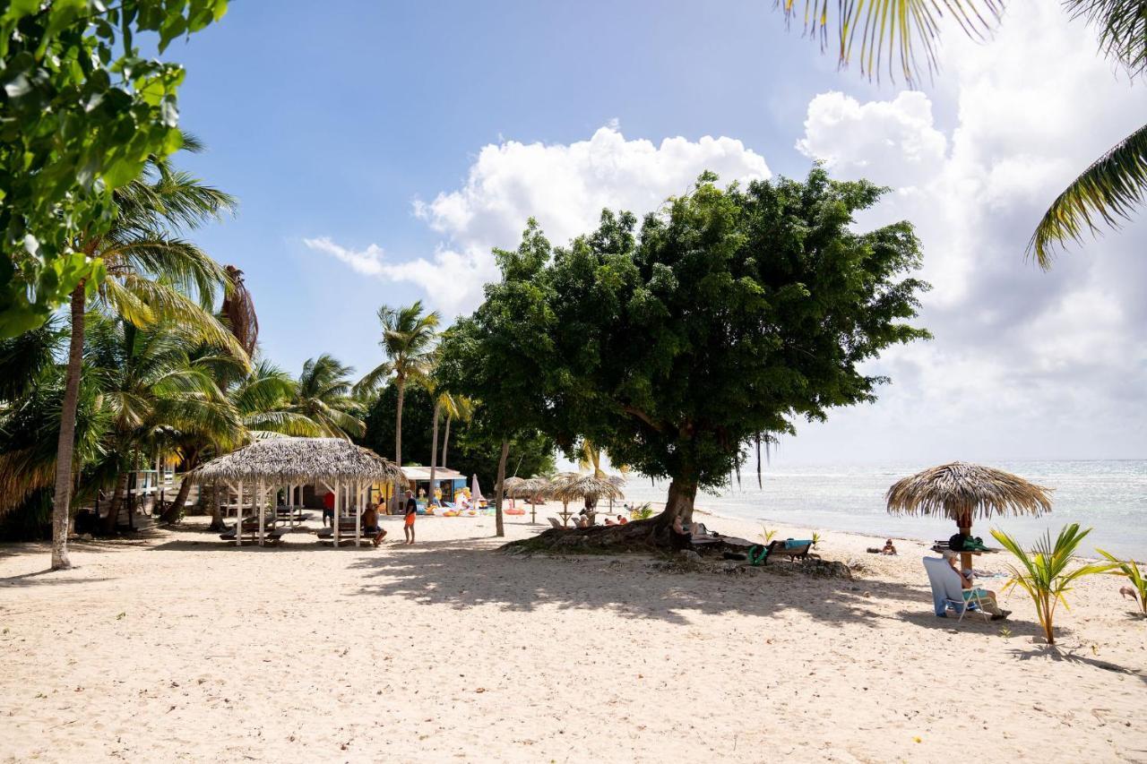 Le Ti' Chajo Anse Des Rochers Vue Mer Saint-Francois  Bagian luar foto